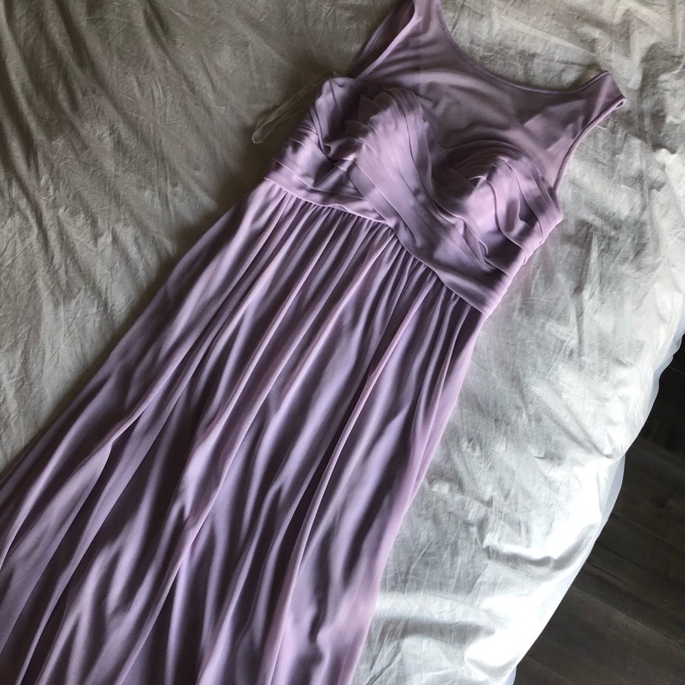 Size 6 Davids Bridal bridesmaid dress.